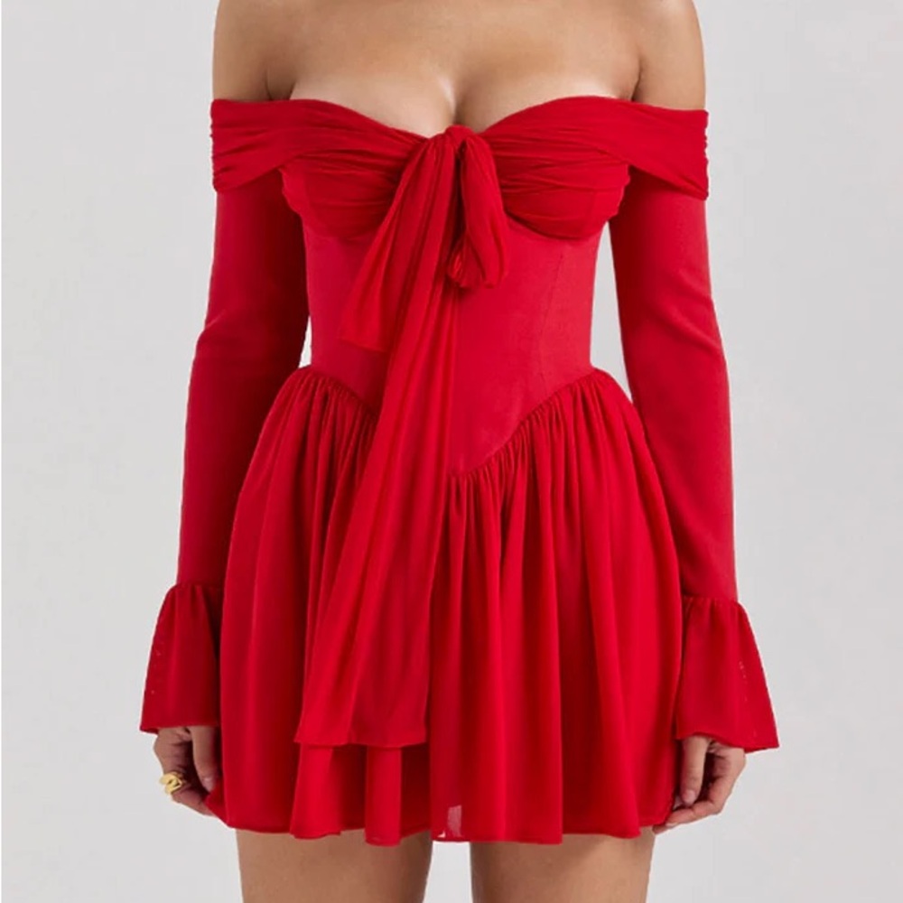 House of CB Alana Dress off Shoulder Dress
